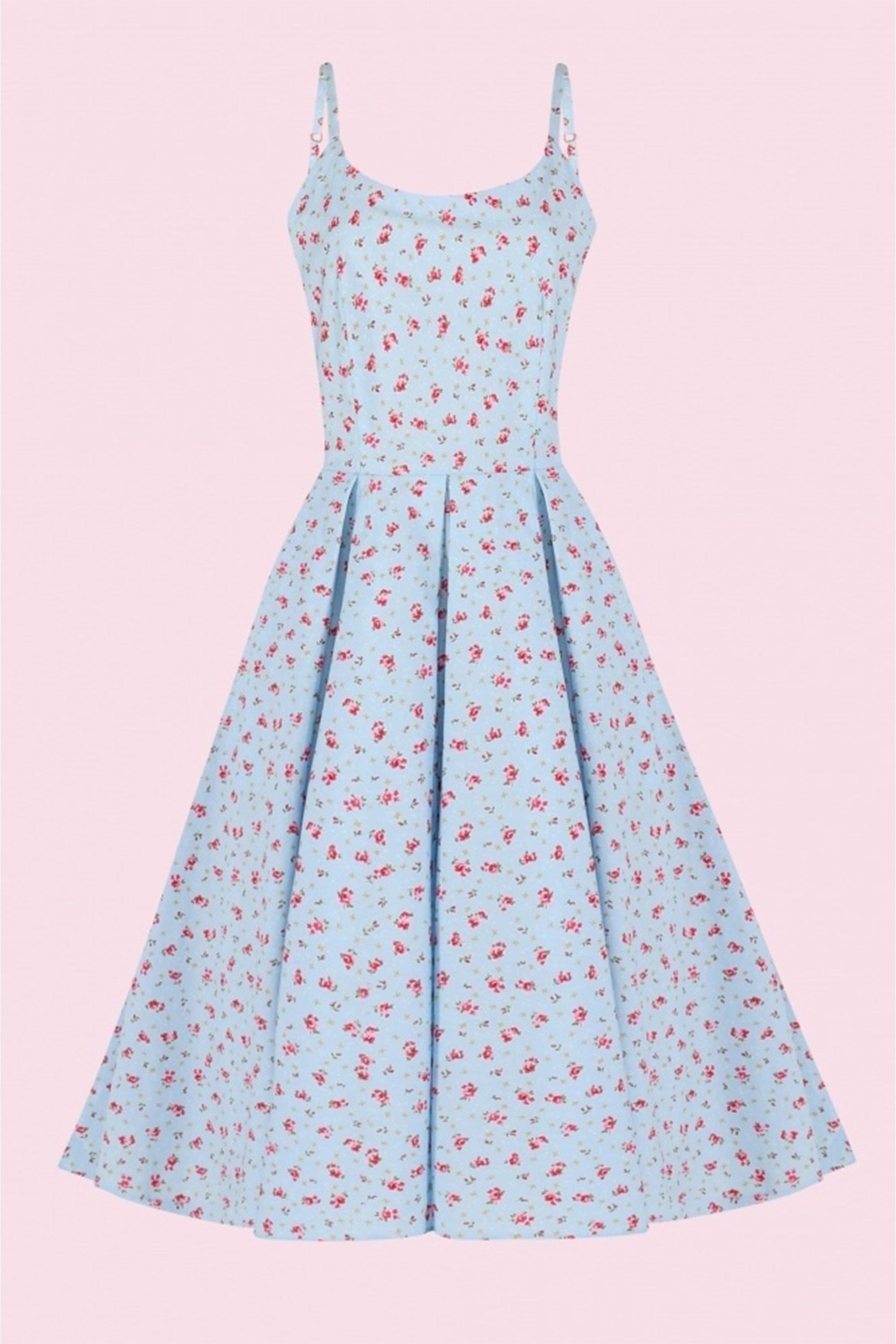 Priscilla Ditsy Midi Dress