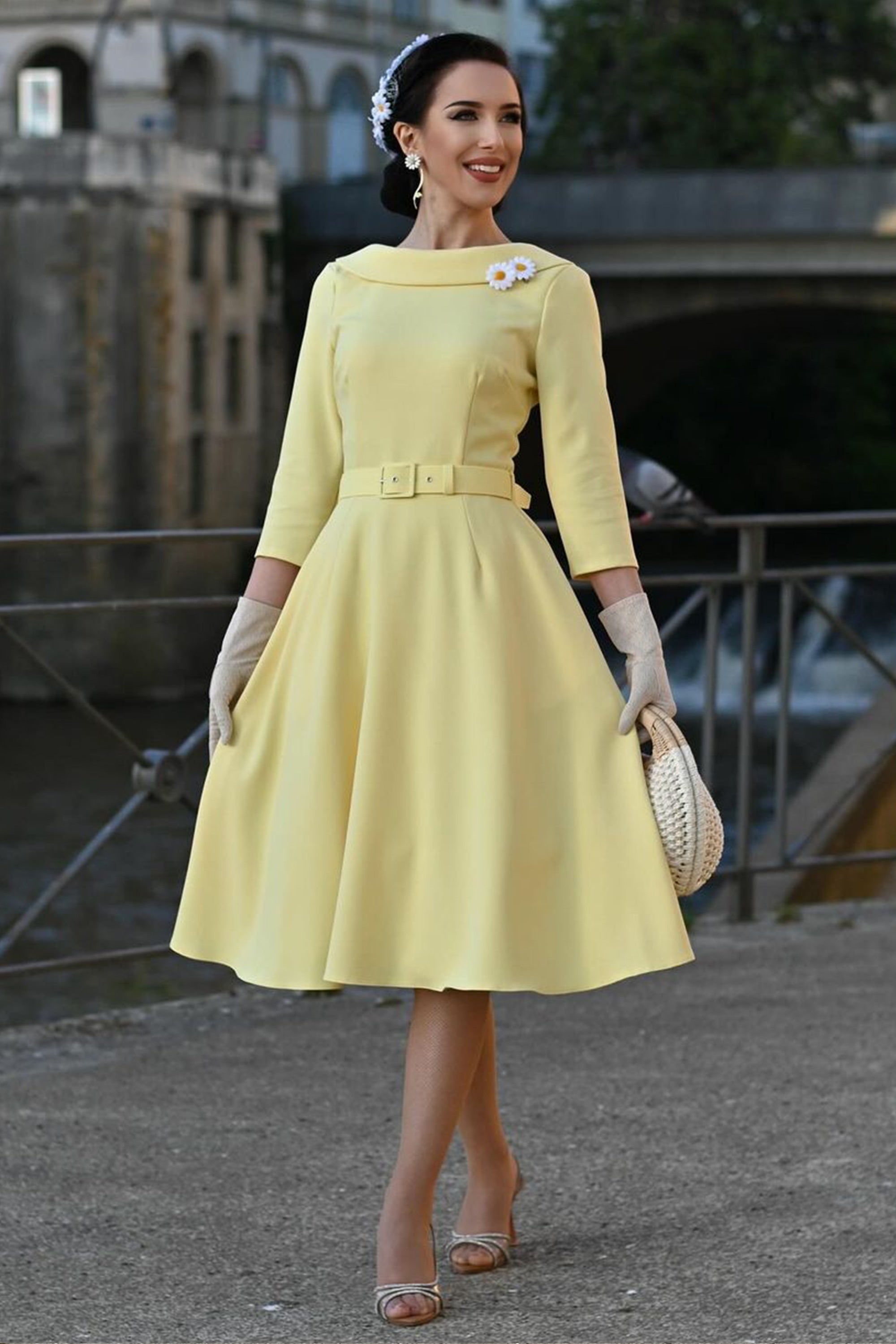 Grace Fit & Flare Swing Dress