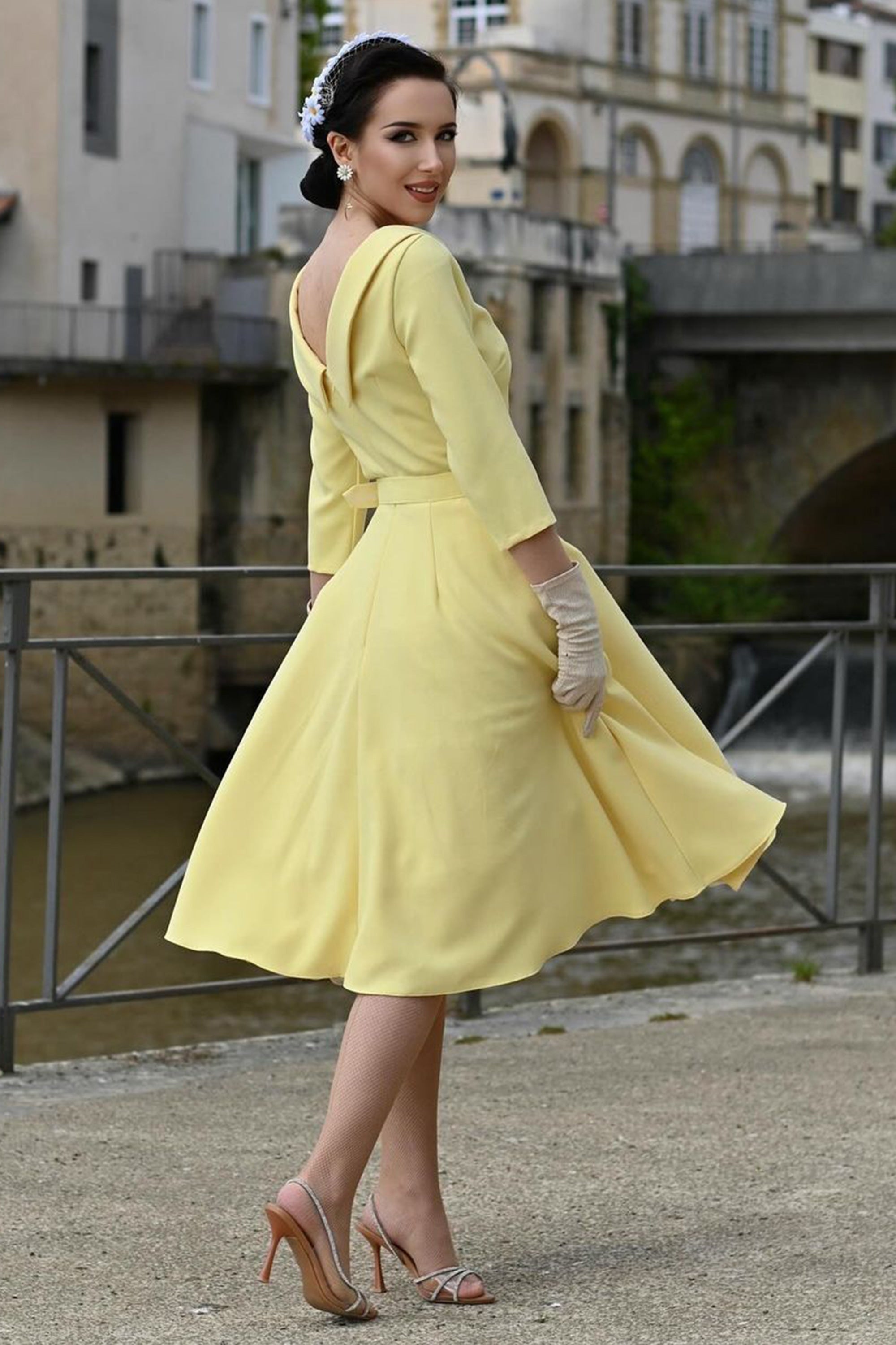 Grace Fit & Flare Swing Dress