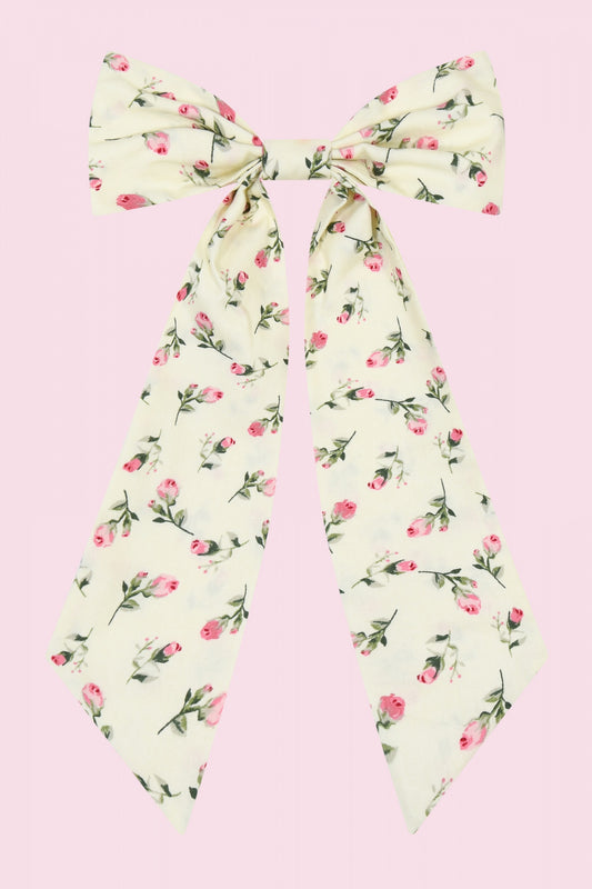 Large Ditsy Hair Bow