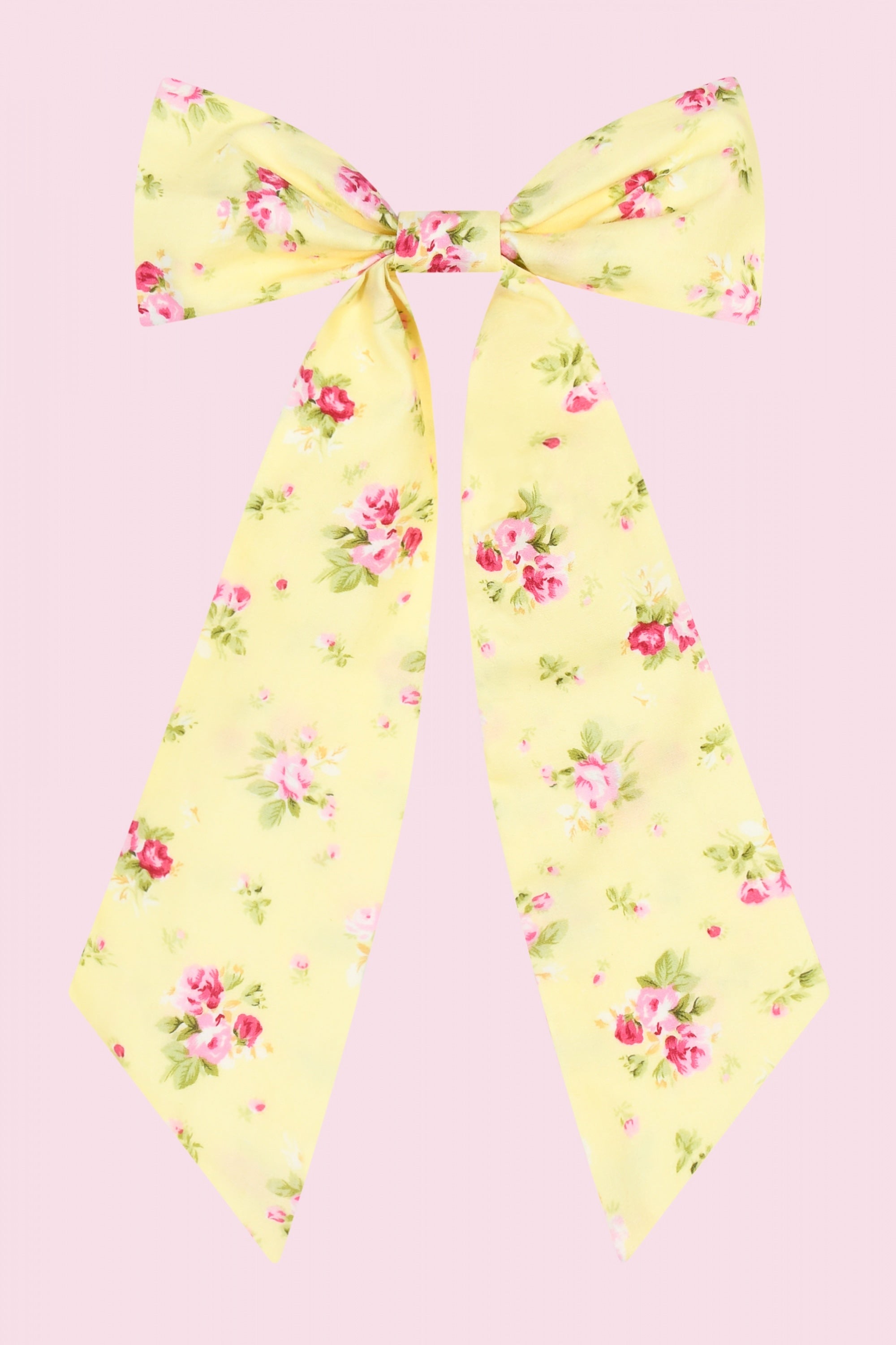 Large Ditsy Hair Bow