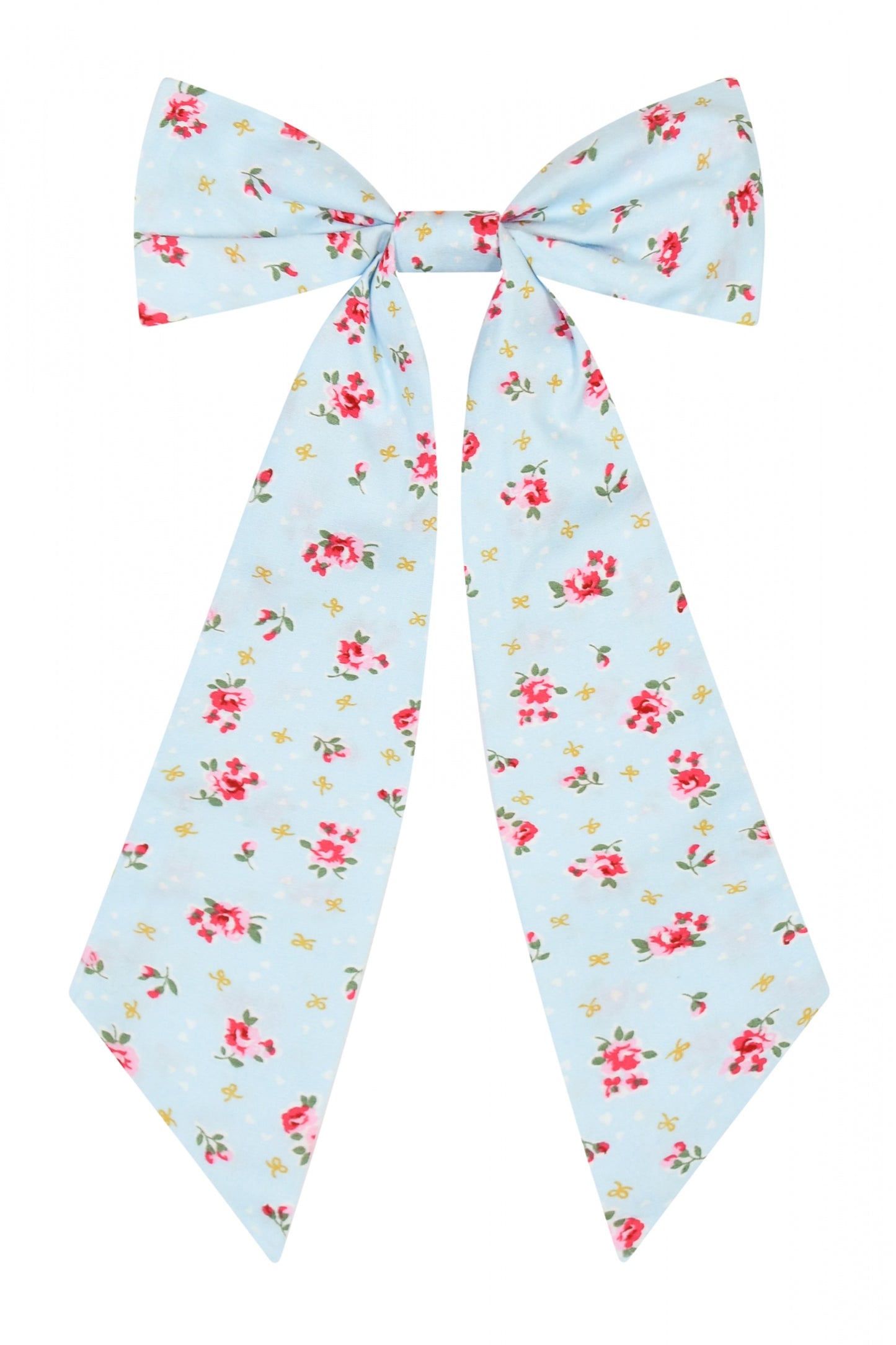Large Ditsy Hair Bow