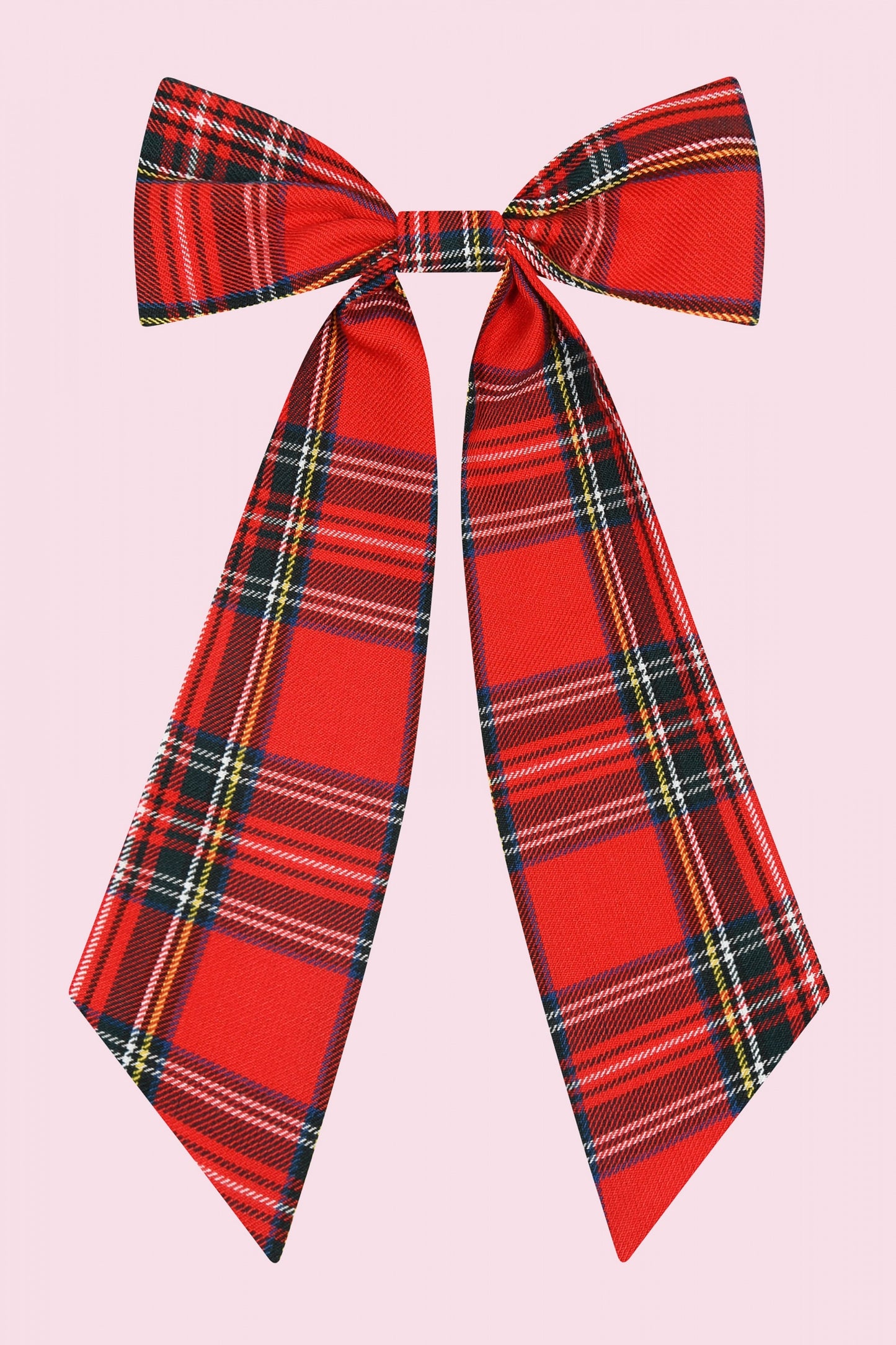 Large Tartan Hair Bow