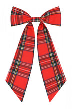 Large Tartan Hair Bow