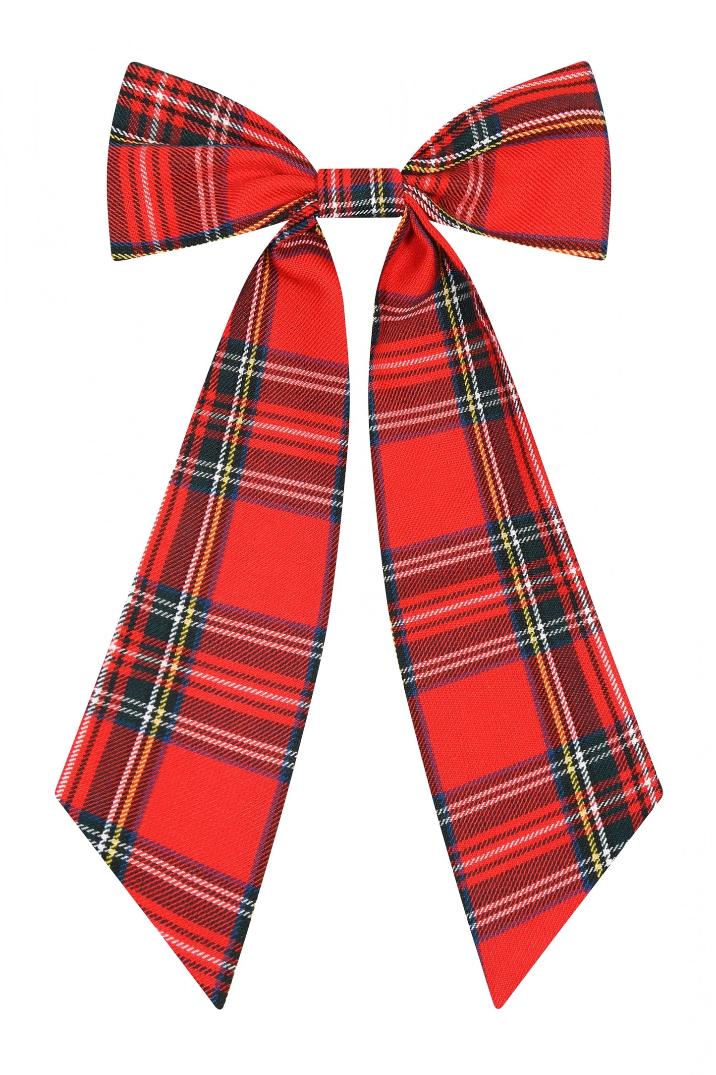 Large Tartan Hair Bow