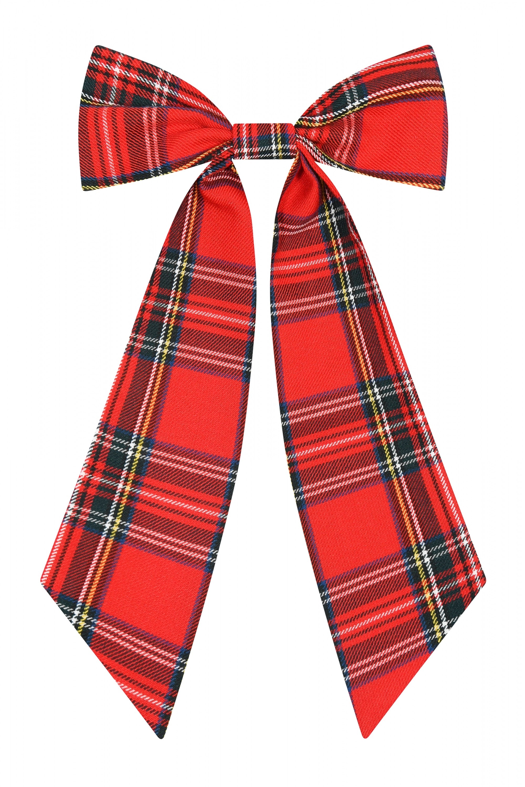 Large Tartan Hair Bow