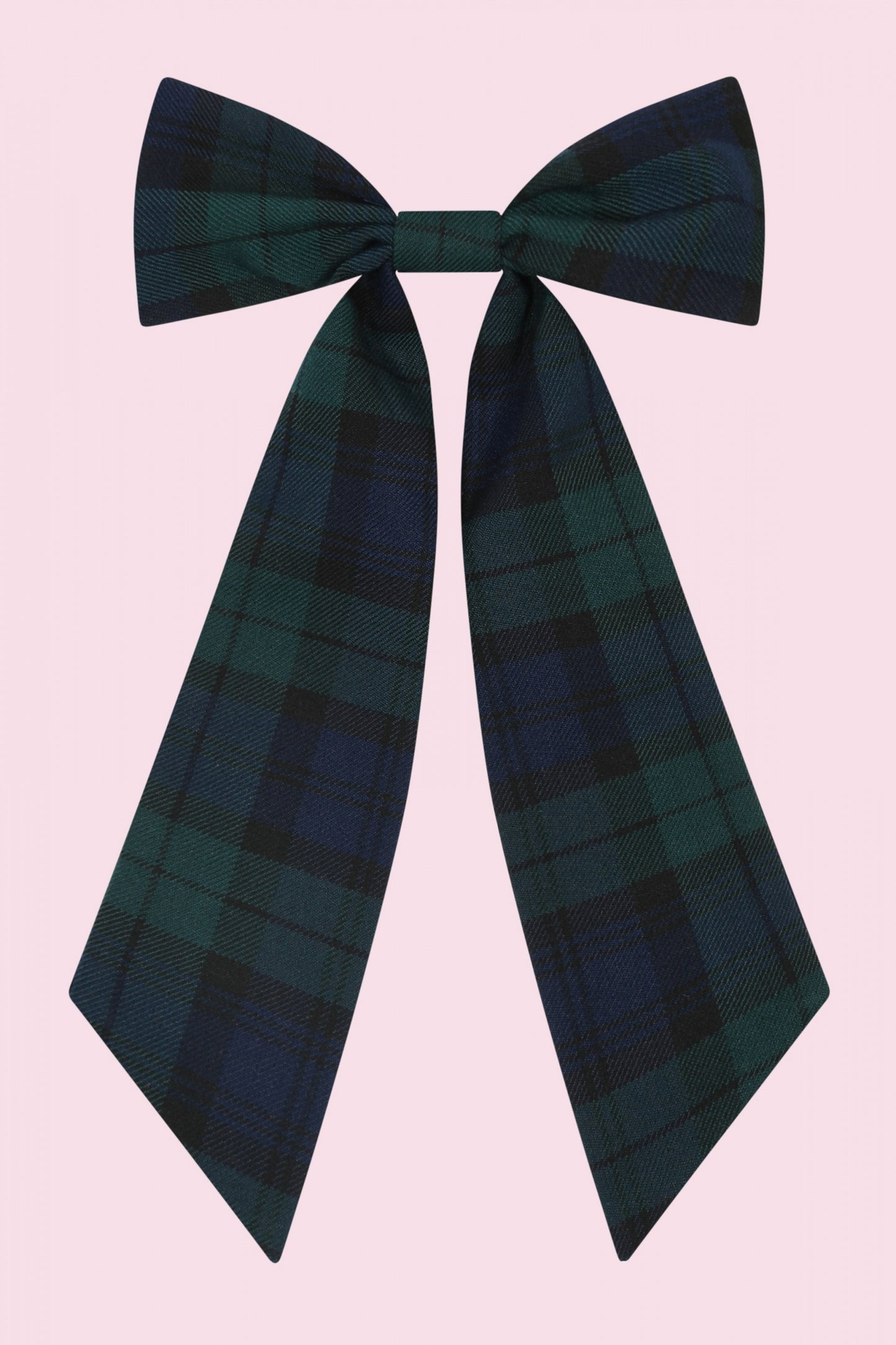 Large Tartan Hair Bow