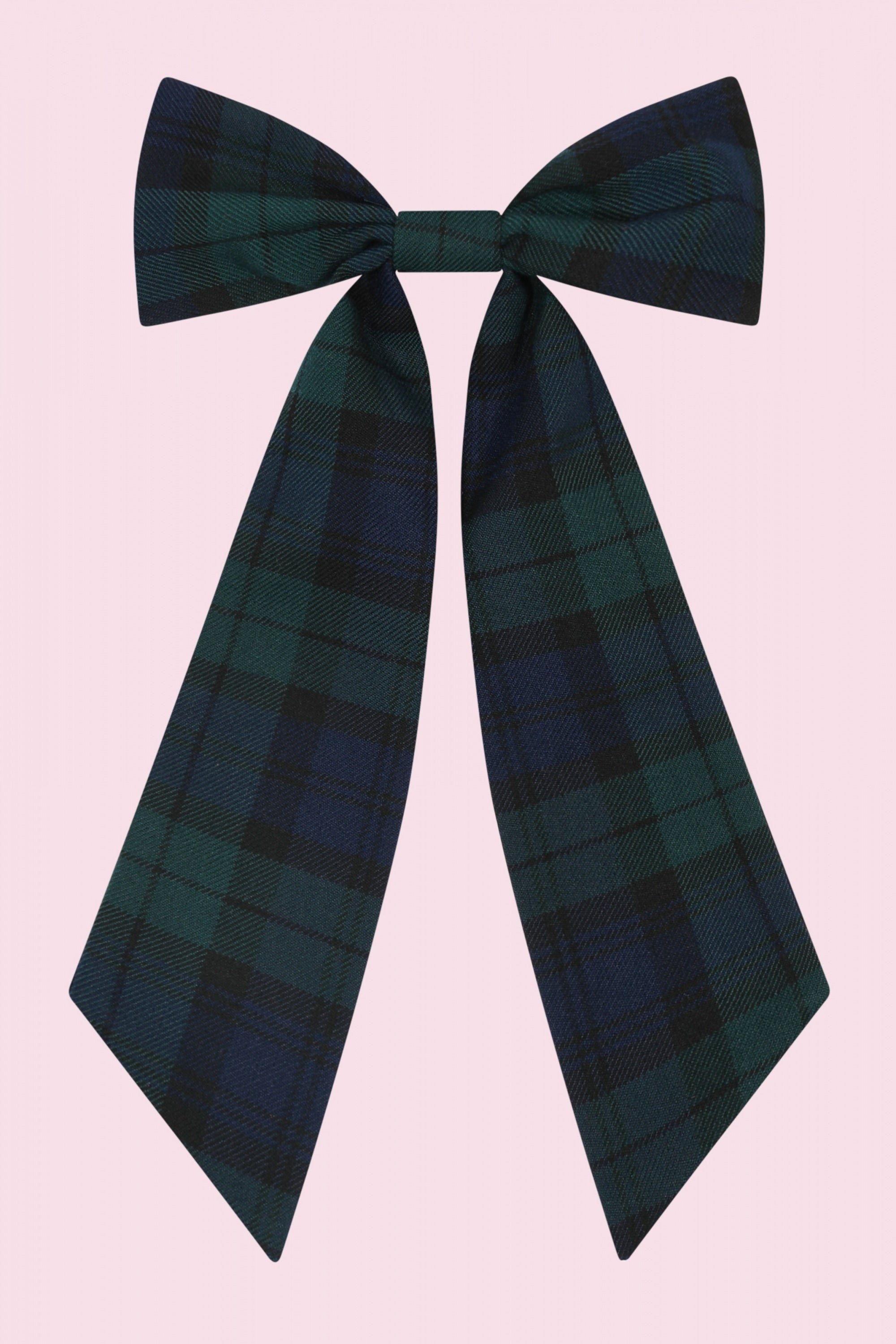 Large Tartan Hair Bow