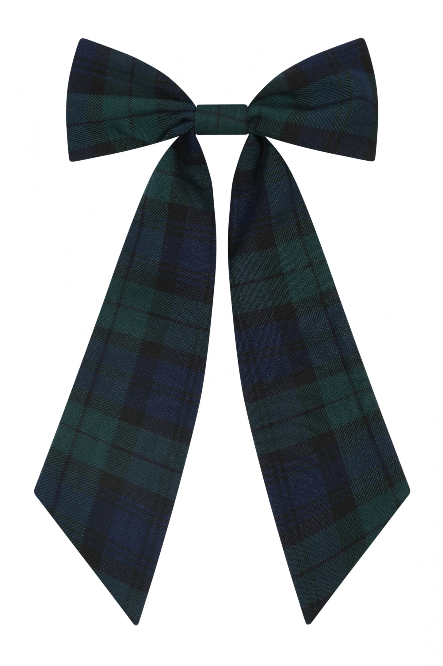Large Tartan Hair Bow