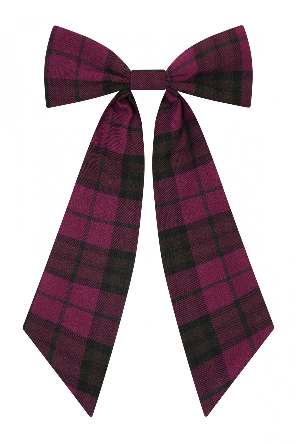 Large Tartan Hair Bow