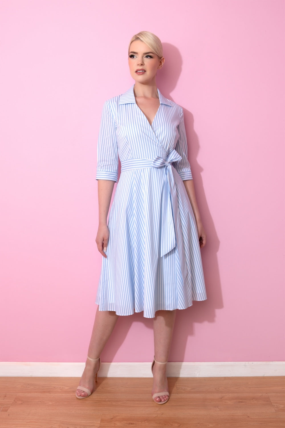 Taylor Wrap Midi Dress