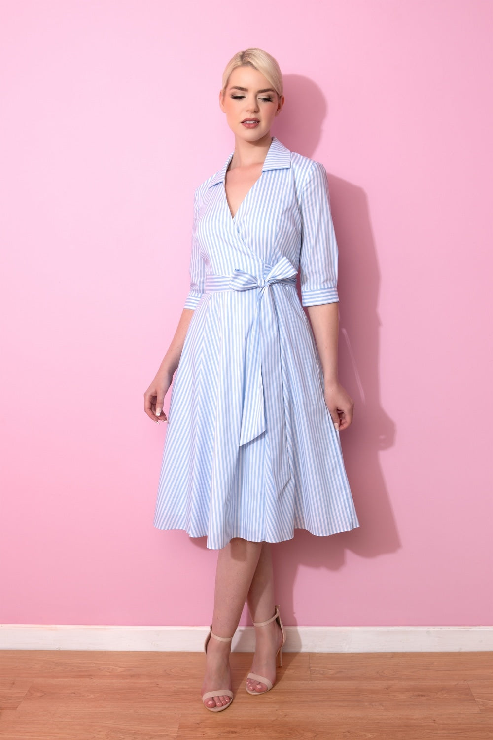 Taylor Wrap Midi Dress