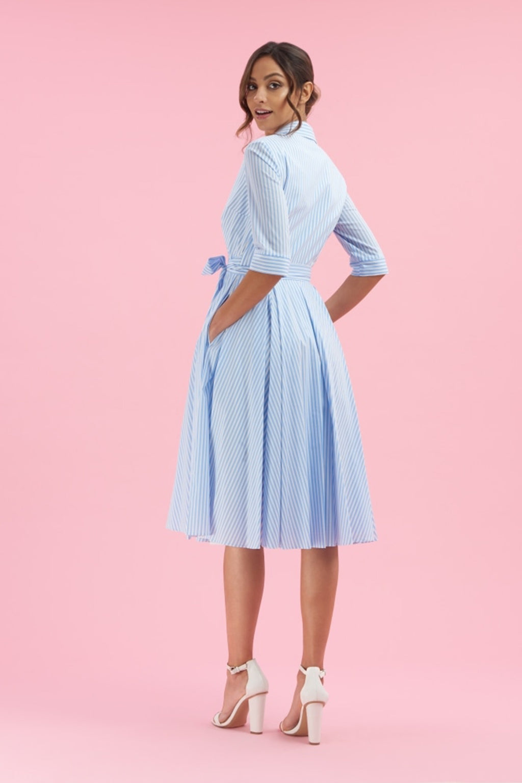 Taylor Wrap Midi Dress