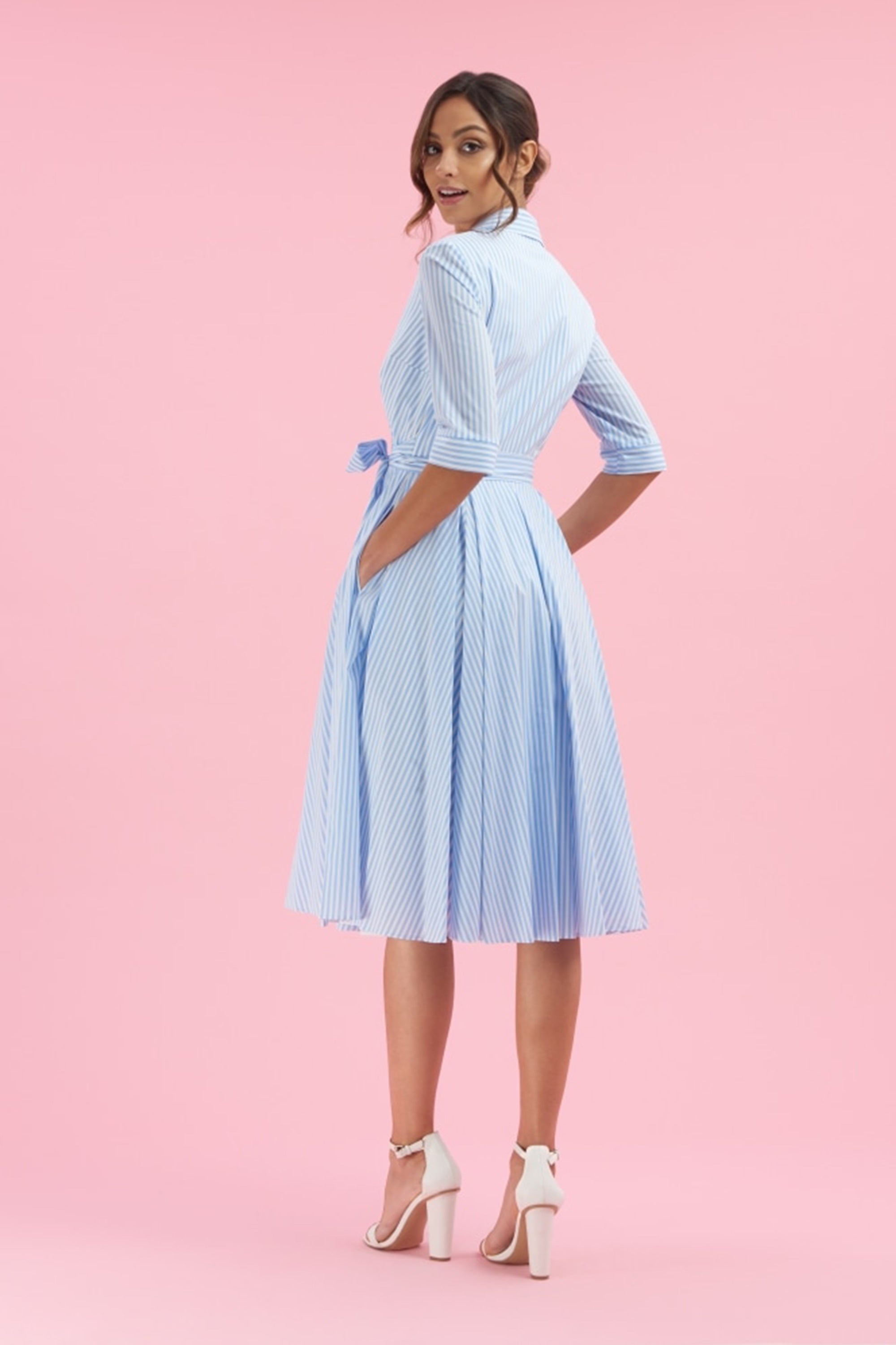 Taylor Wrap Midi Dress