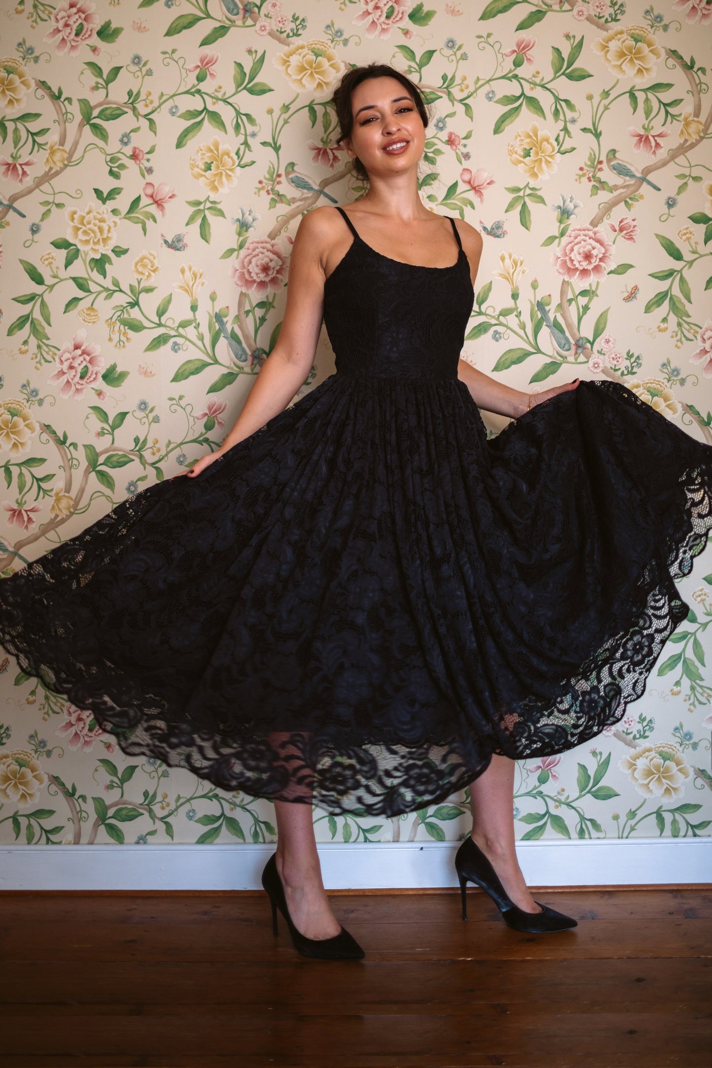 Priscilla Lace Prom Dress