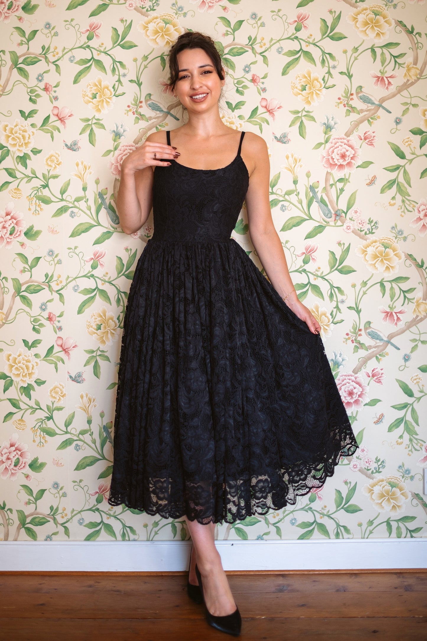 Priscilla Lace Prom Dress