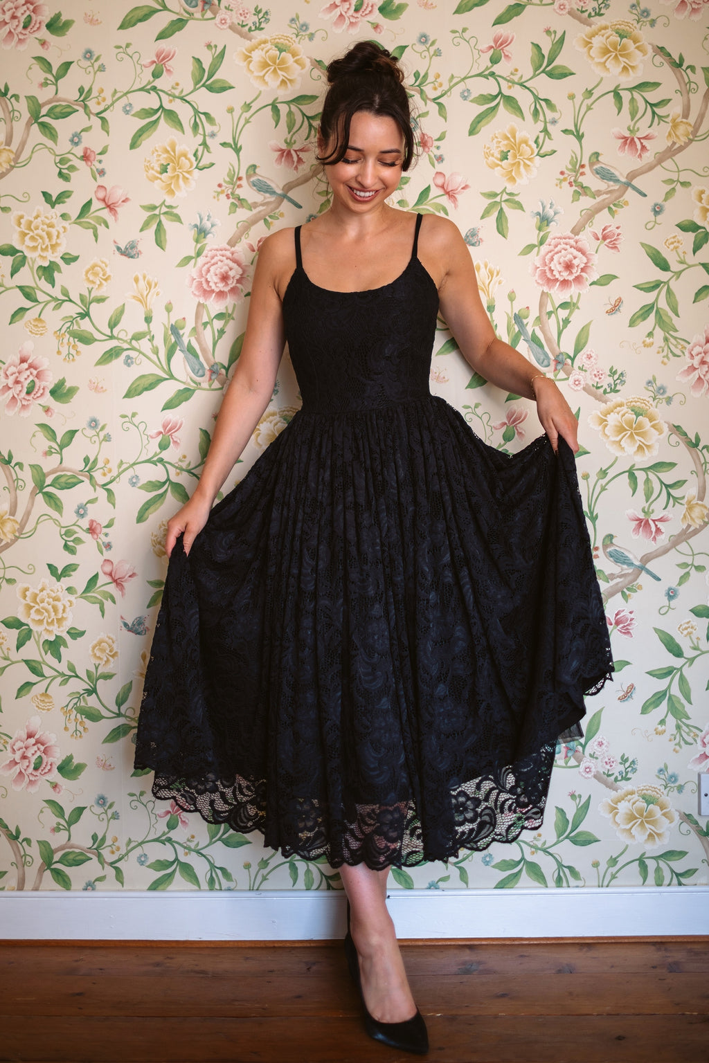 Priscilla Lace Prom Dress