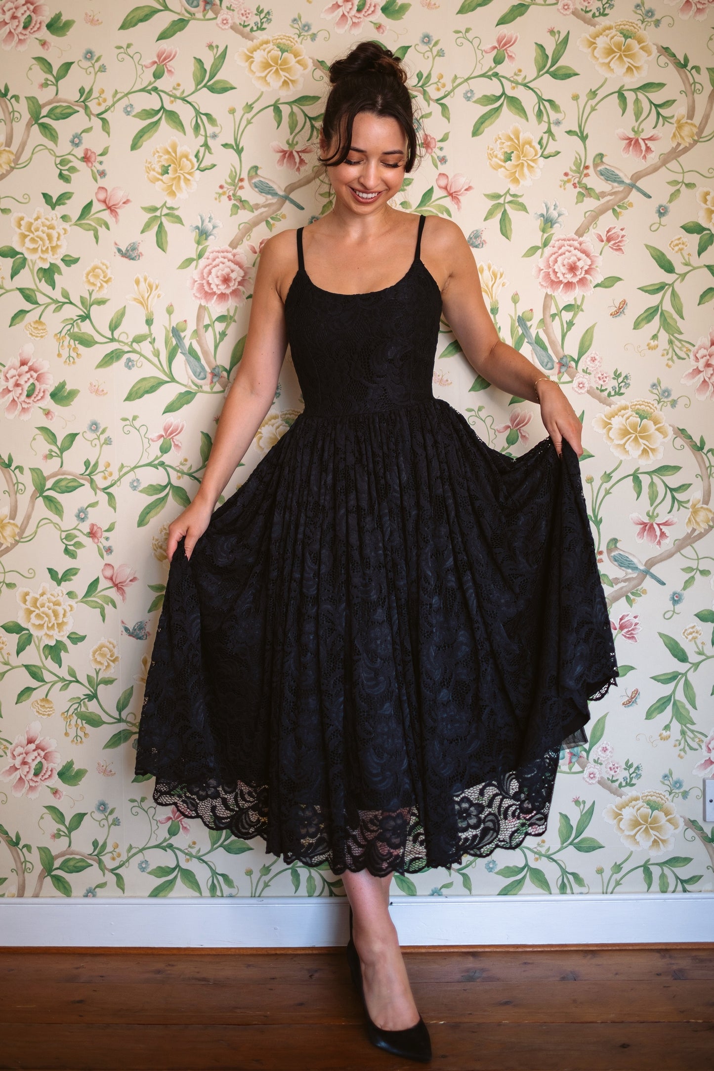 Priscilla Lace Prom Dress