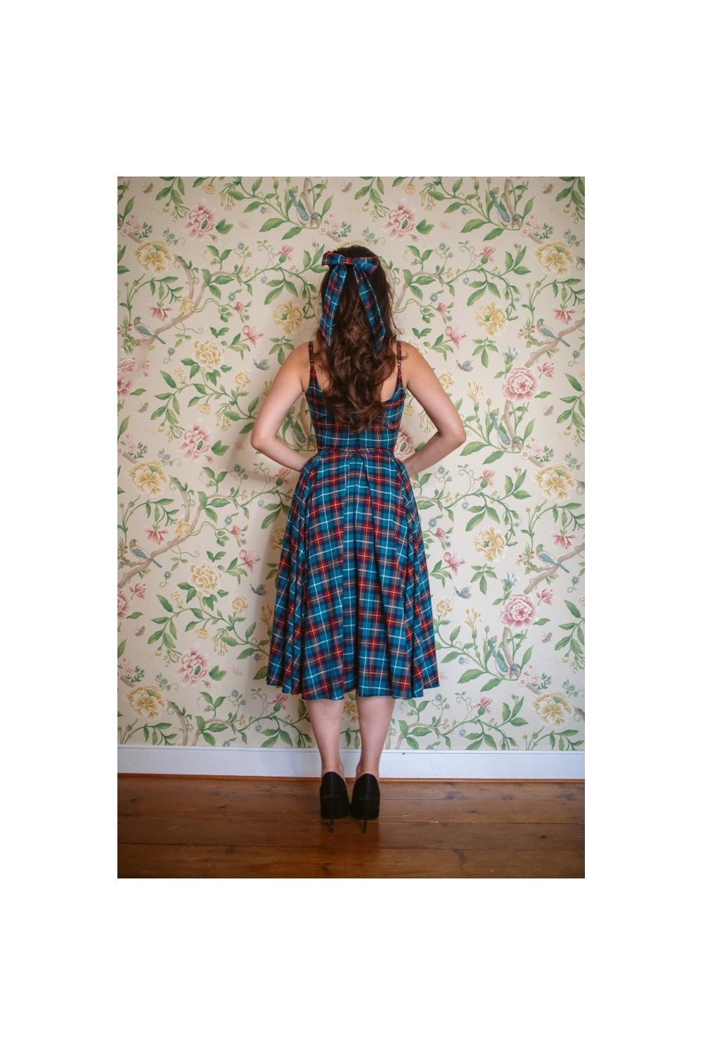 Large Tartan Hair Bow