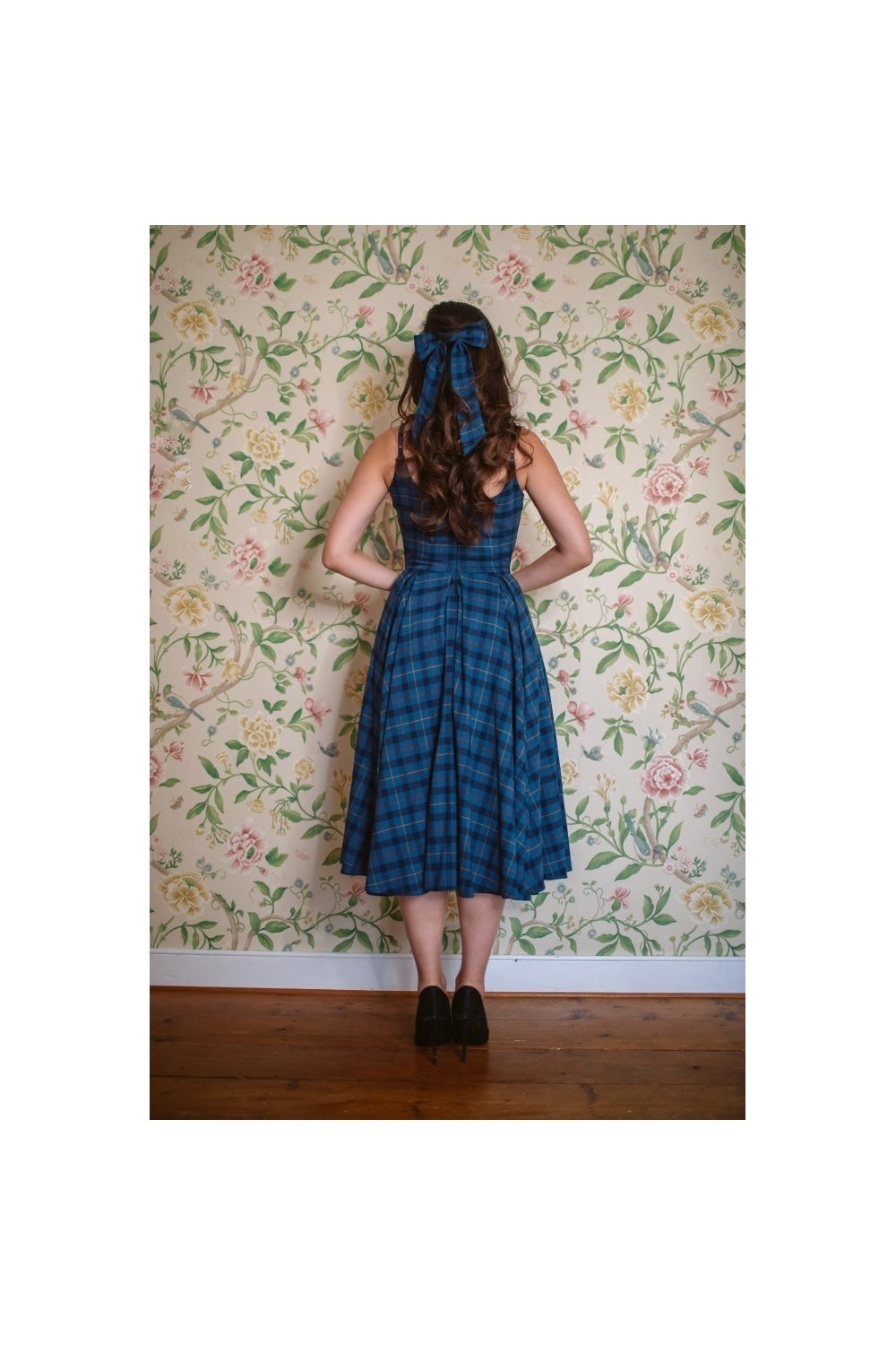 Large Tartan Hair Bow