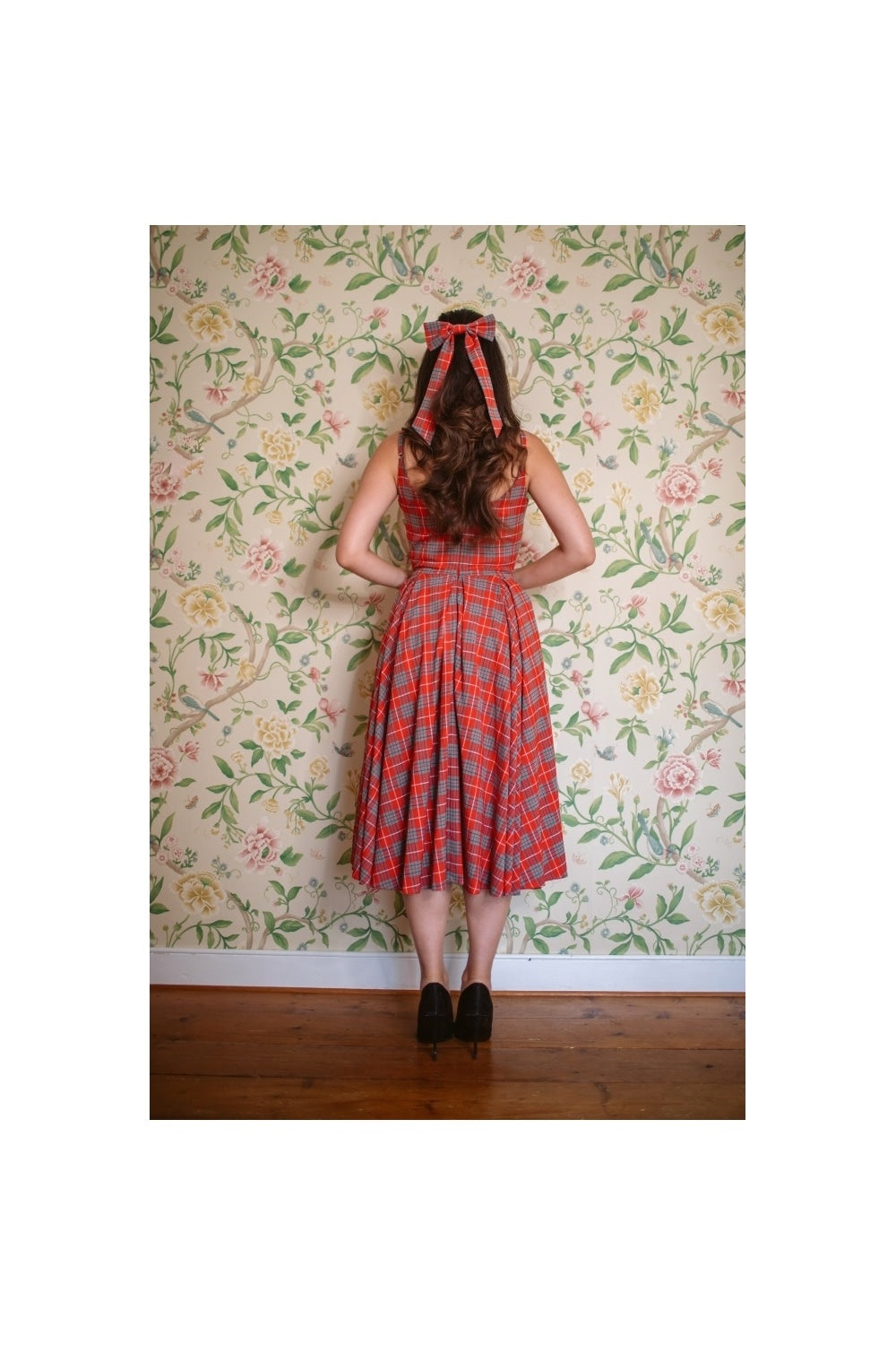 Large Tartan Hair Bow