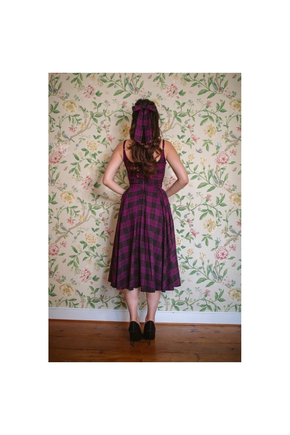 Large Tartan Hair Bow
