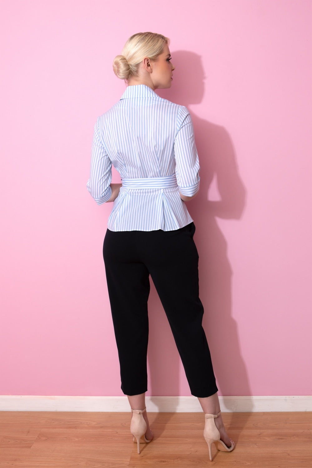 Cigarette Pants in Stretch Twill