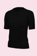 Vintage Fine Knit Crew Neck T Shirt