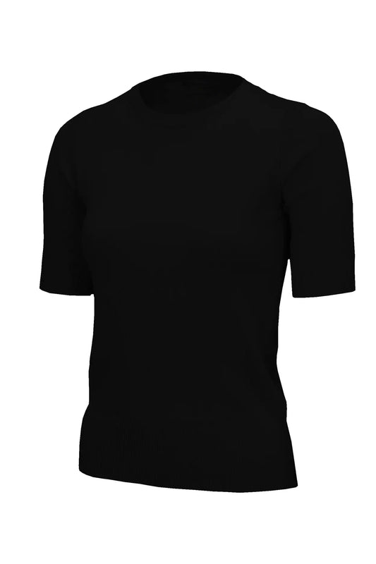 Vintage Fine Knit Crew Neck T Shirt