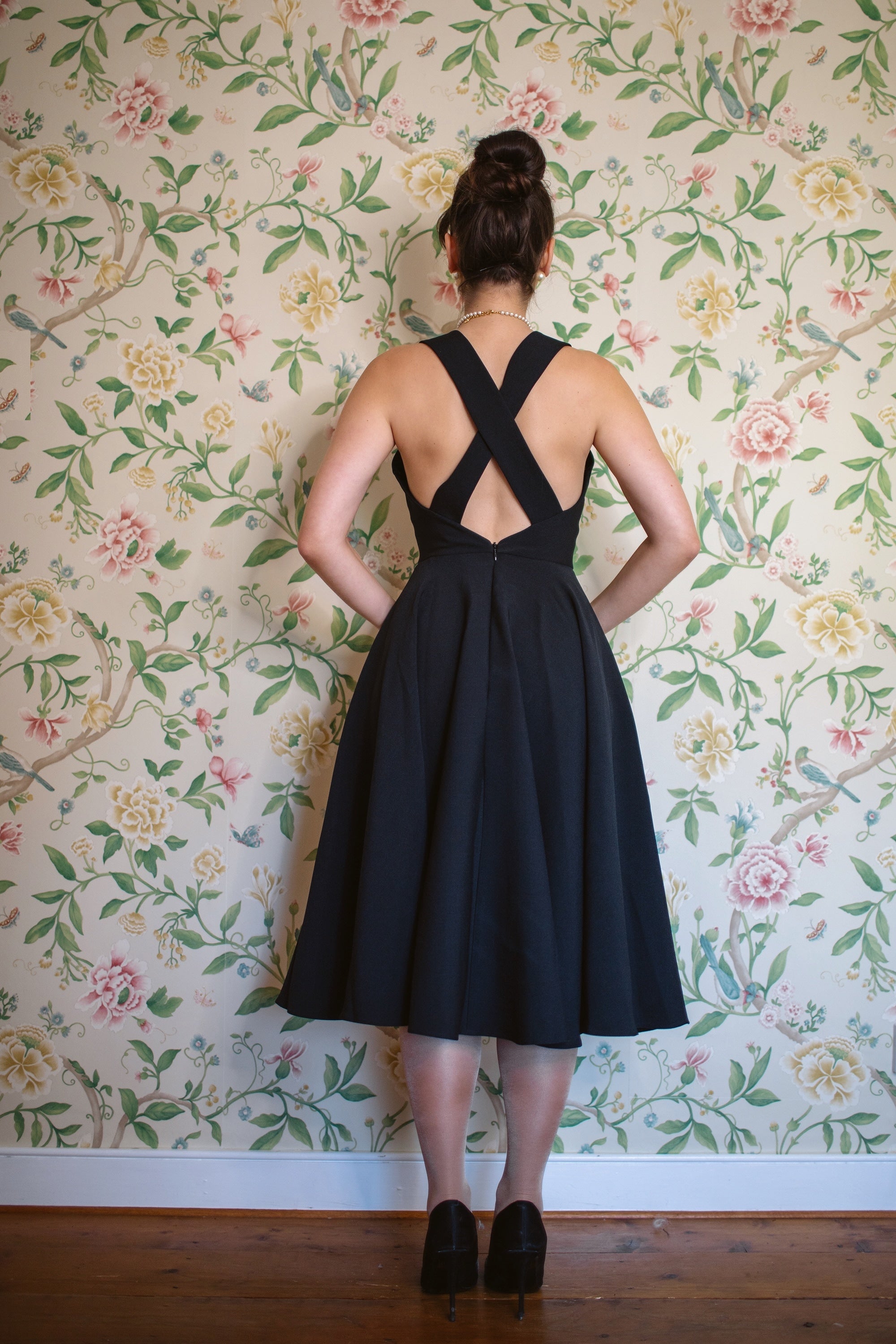 Kirstin Pinafore Midi Dress