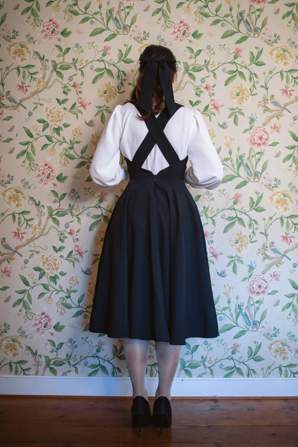 Kirstin Pinafore Midi Dress