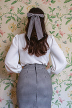 Large Dogtooth Hair Bow