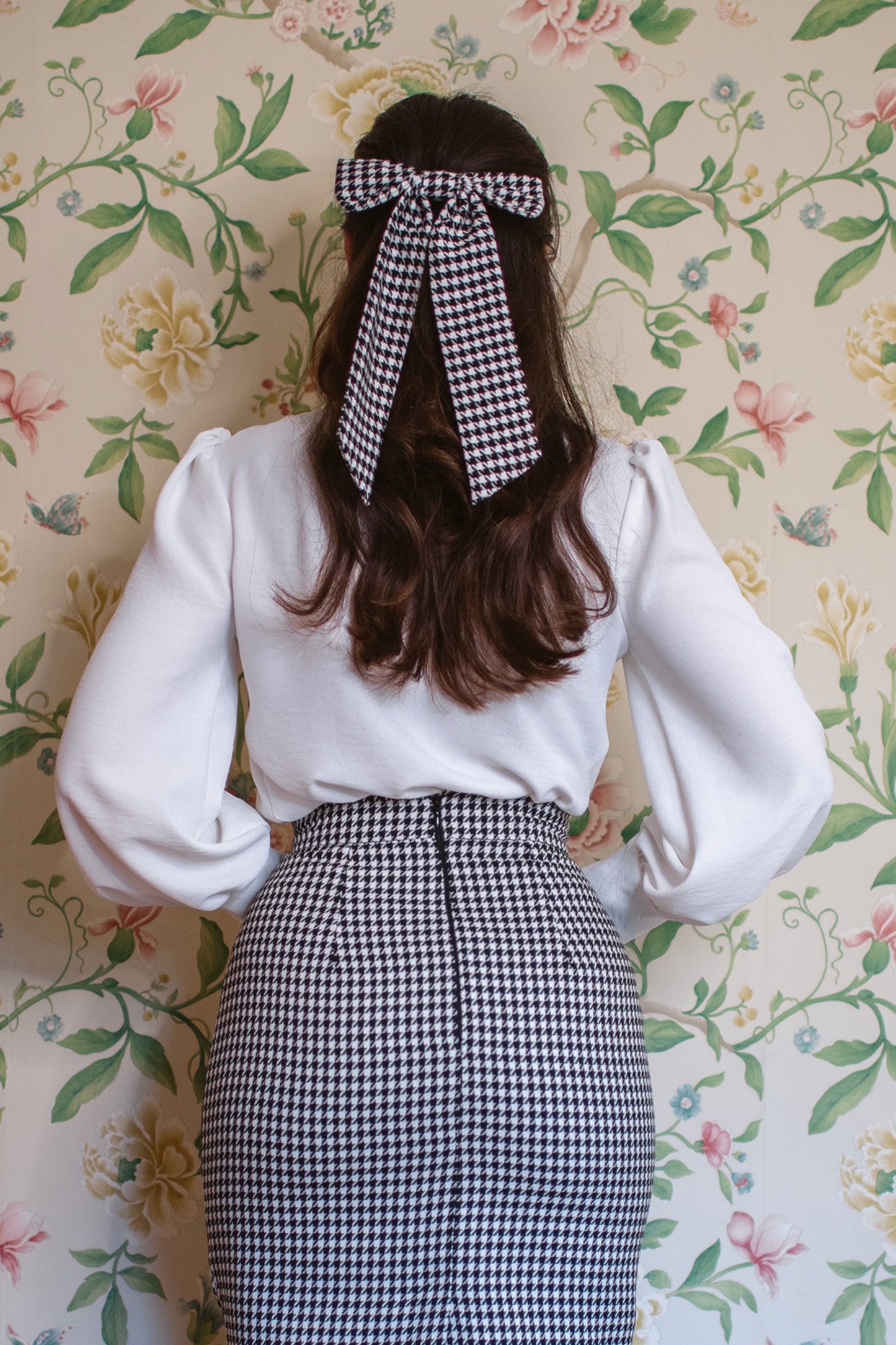 Large Dogtooth Hair Bow