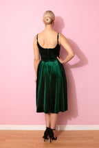 Priscilla Velvet Midi Dress