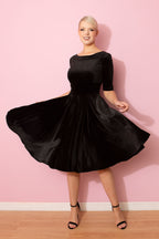 Hepburn Velvet Signature Dress