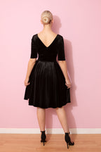 Hepburn Velvet Signature Dress