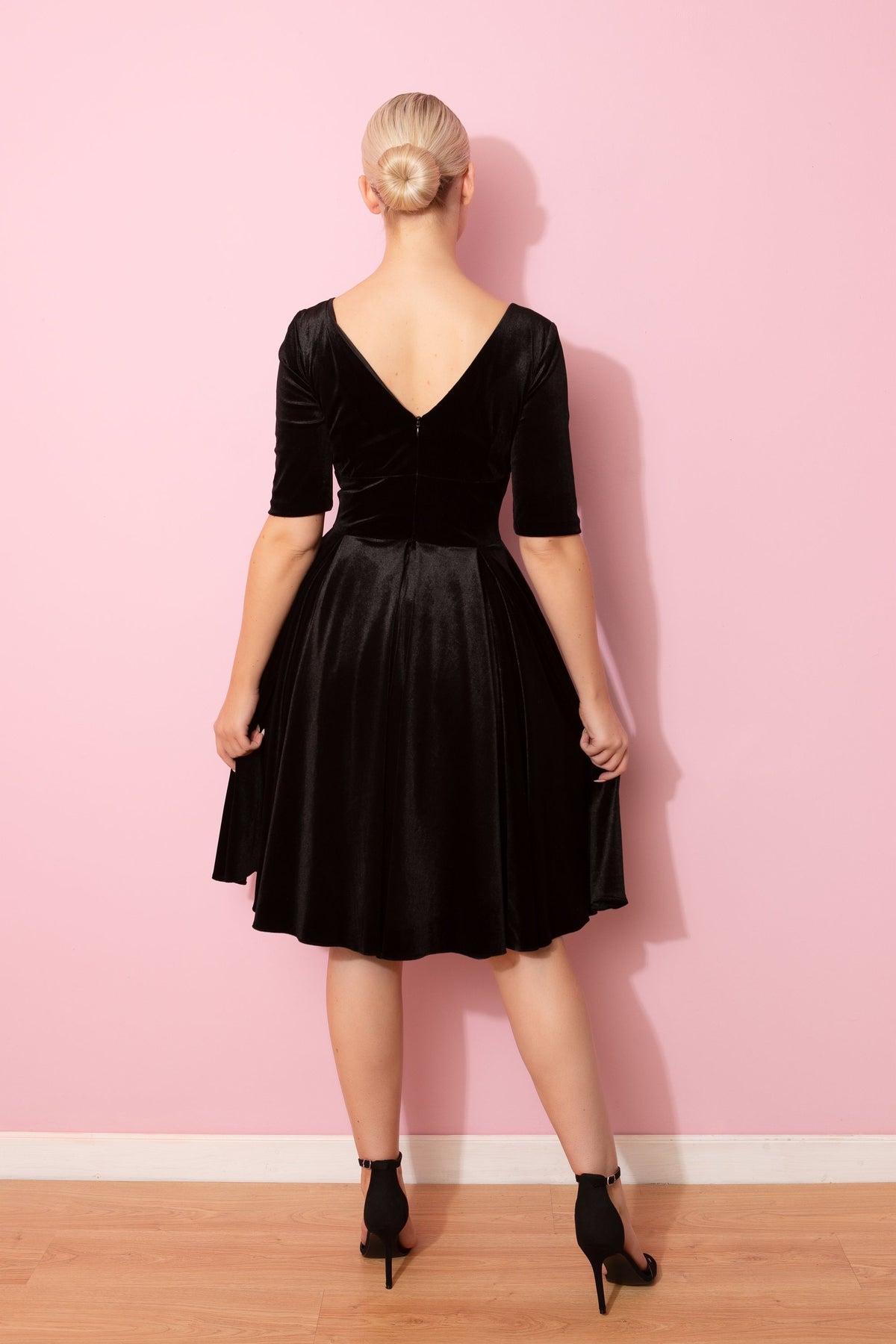 Hepburn Velvet Signature Dress
