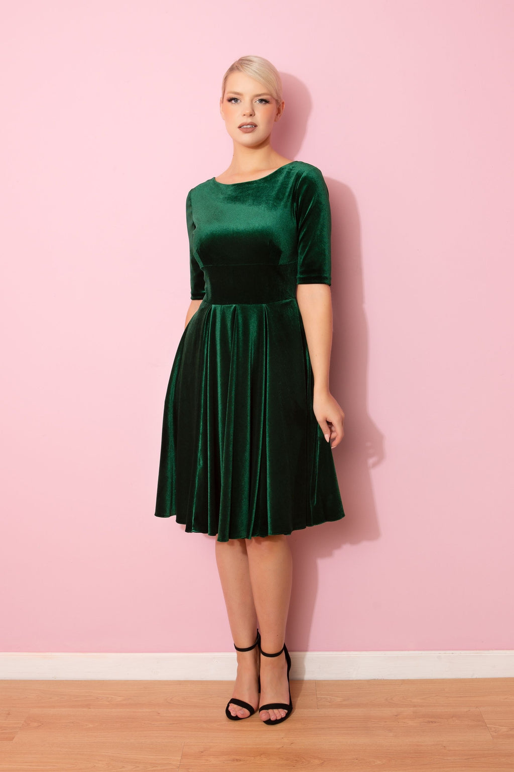 Hepburn Velvet Signature Dress
