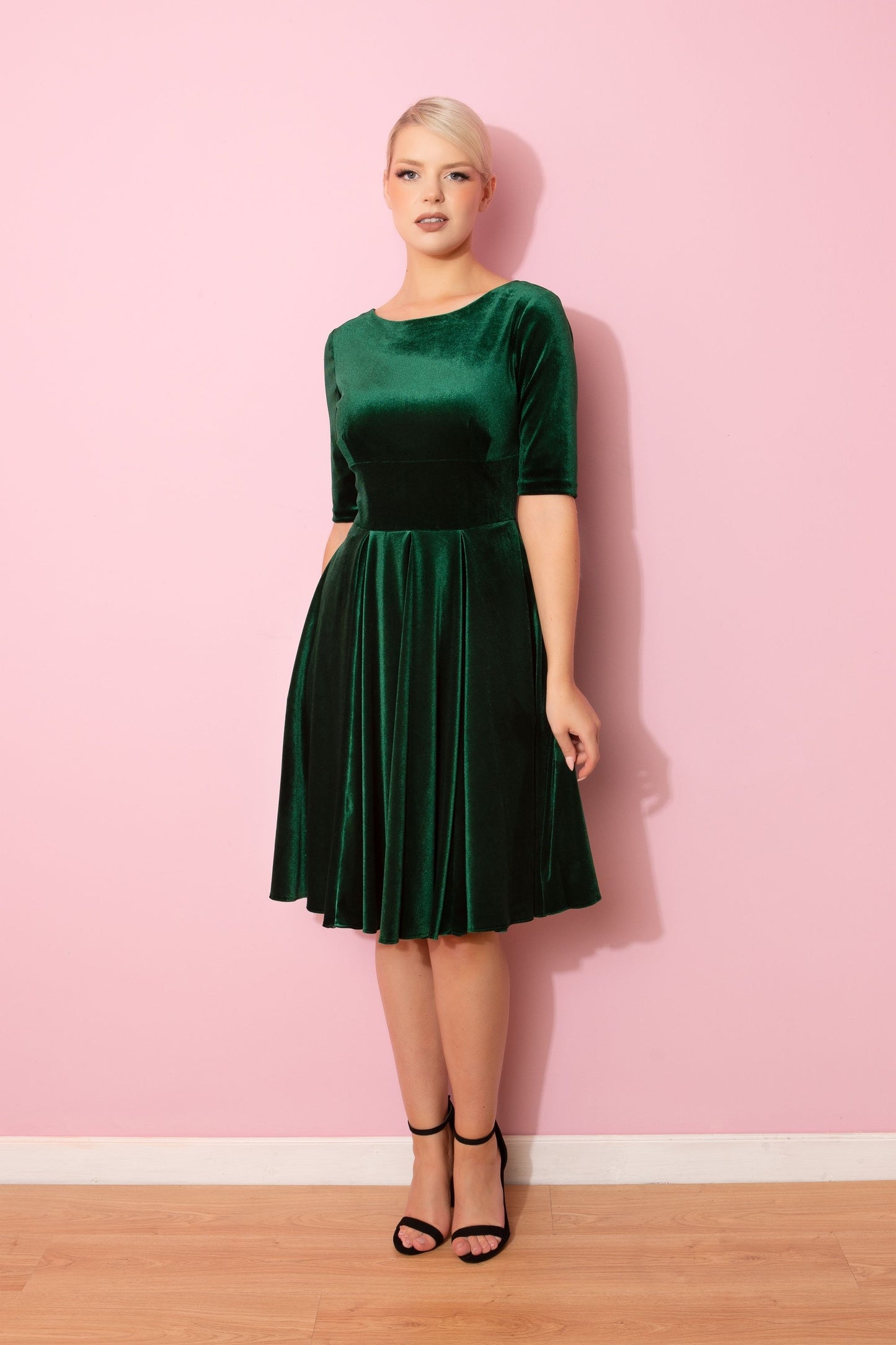 Hepburn Velvet Signature Dress