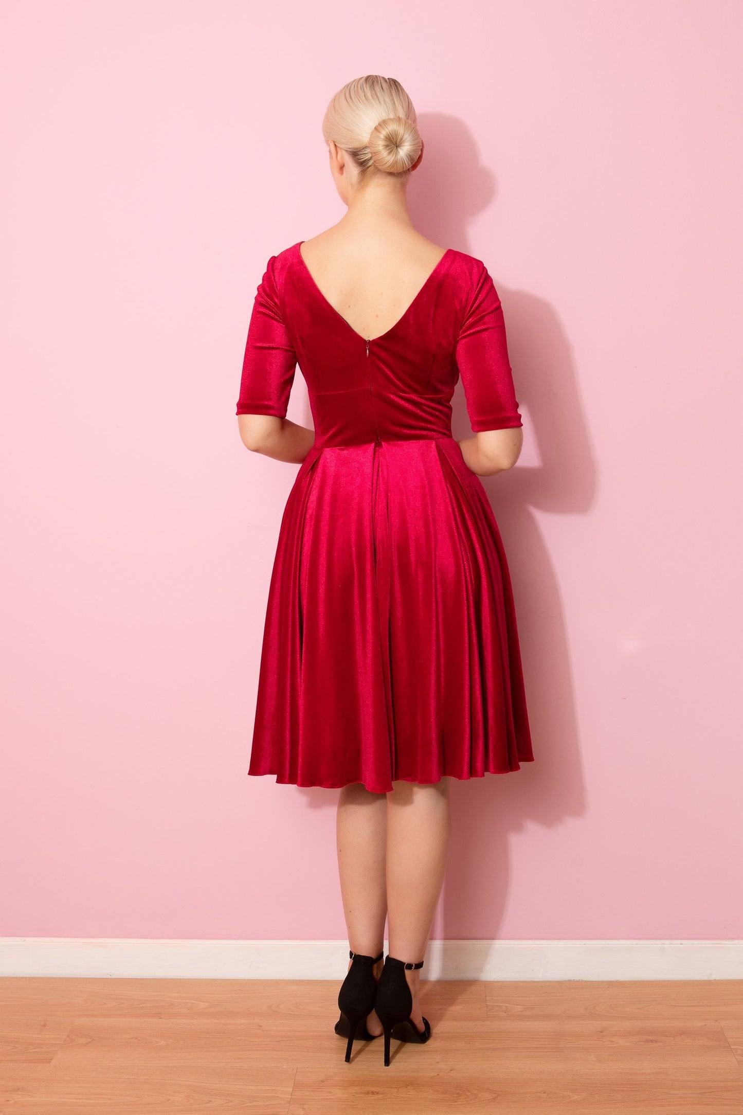 Hepburn Velvet Signature Dress