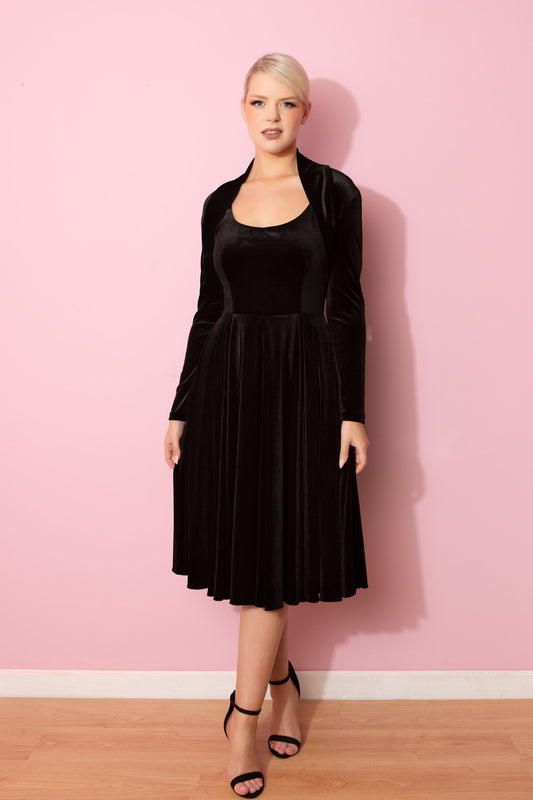 Velvet Stretch Bolero