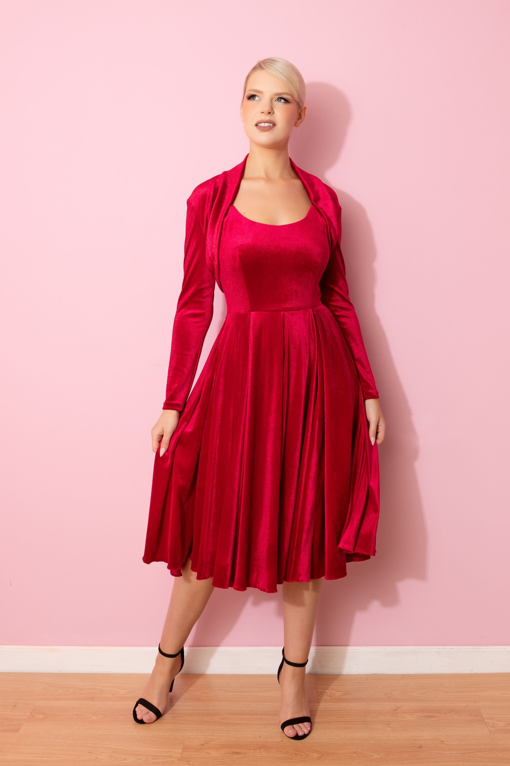 Velvet Stretch Bolero