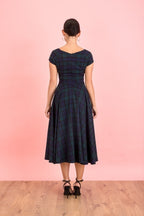 Hourglass Tartan Swing Dress