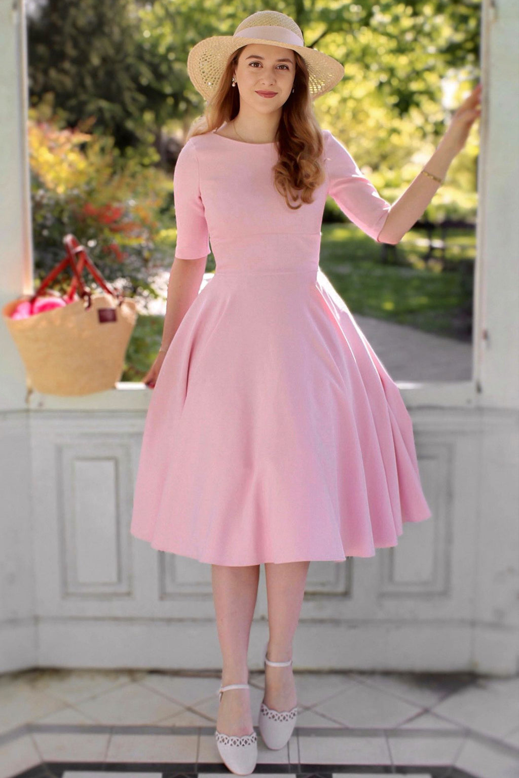 Hepburn Swing Dress