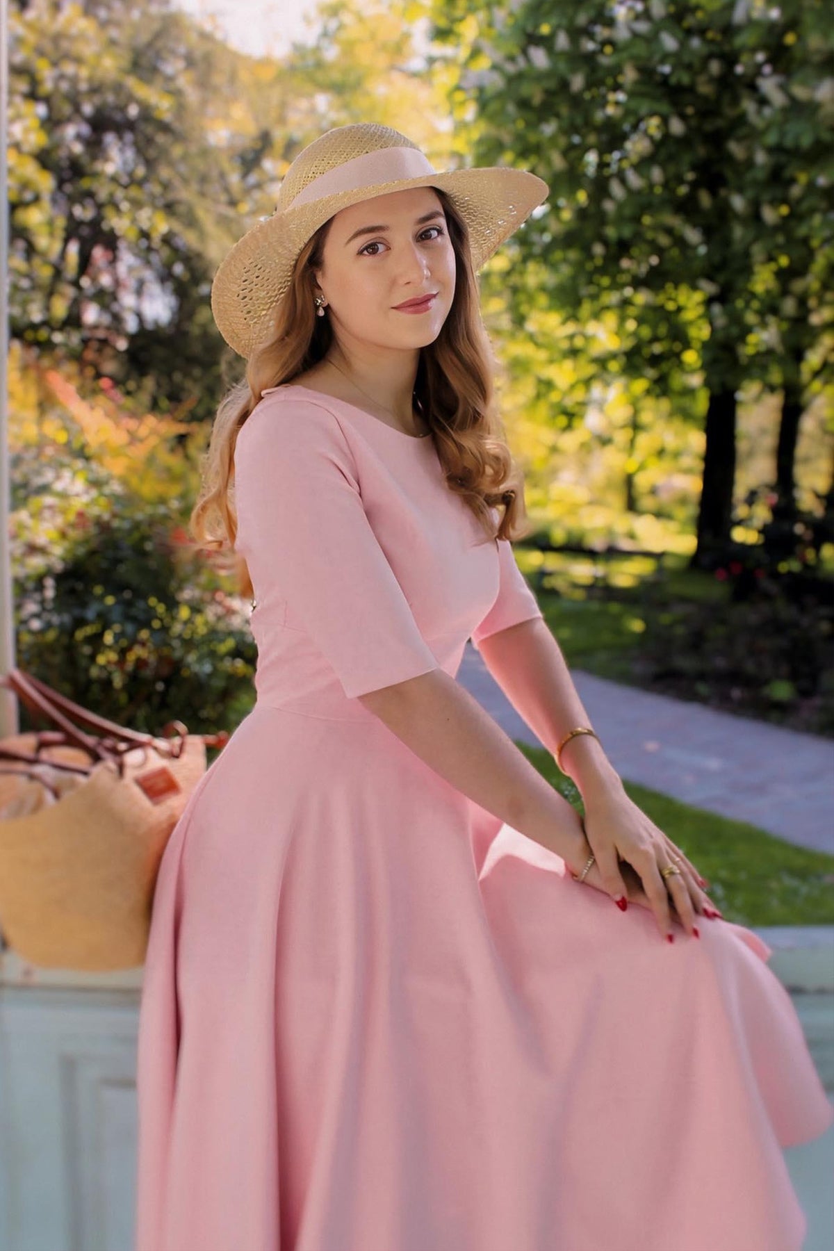 Hepburn Swing Dress
