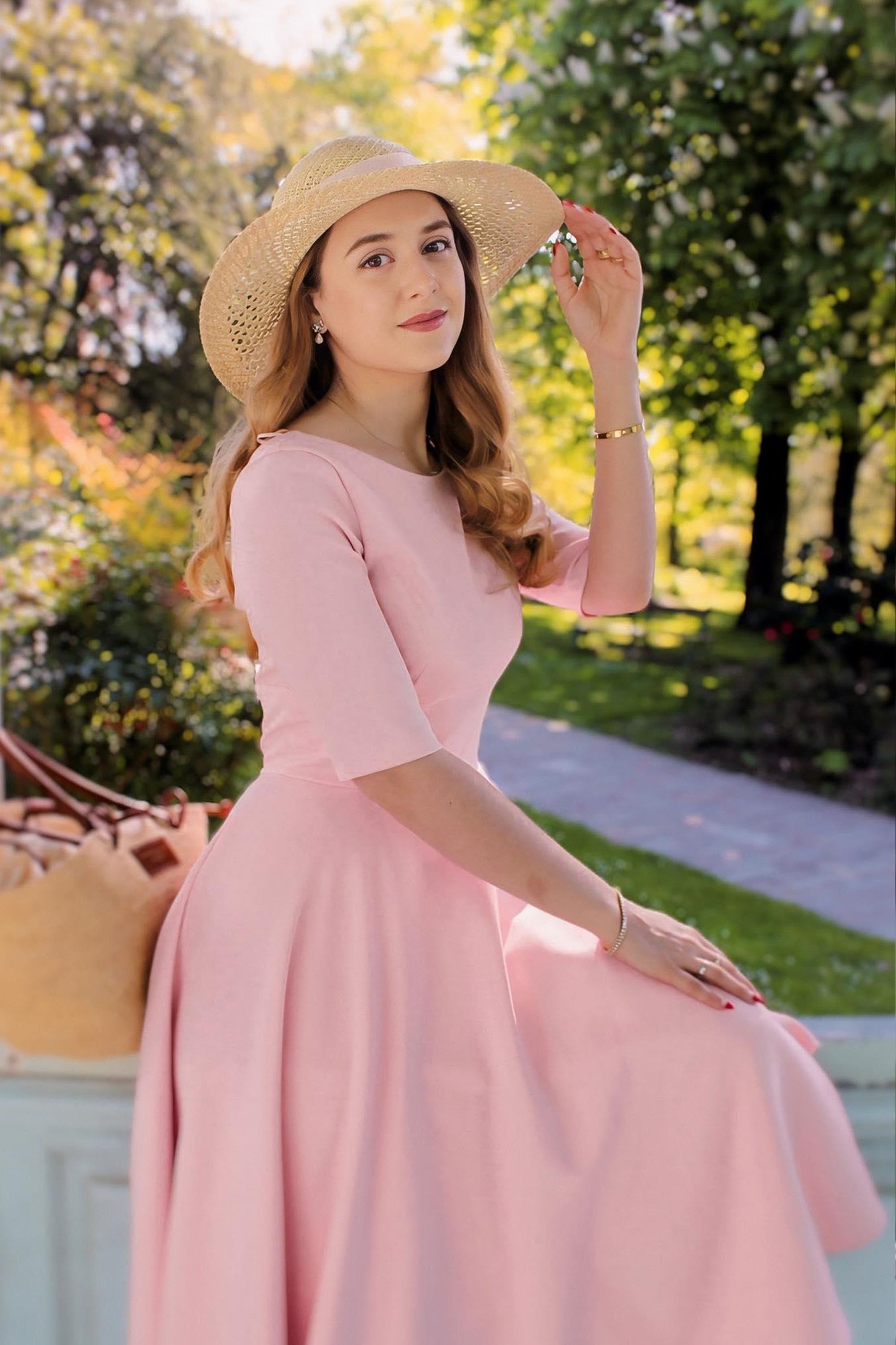 Hepburn Swing Dress
