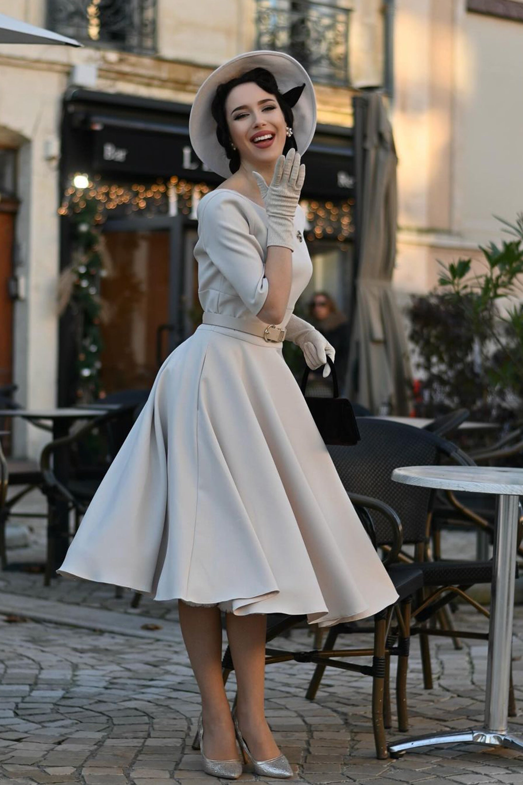 Hepburn Swing Dress