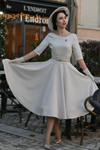 Hepburn Swing Dress