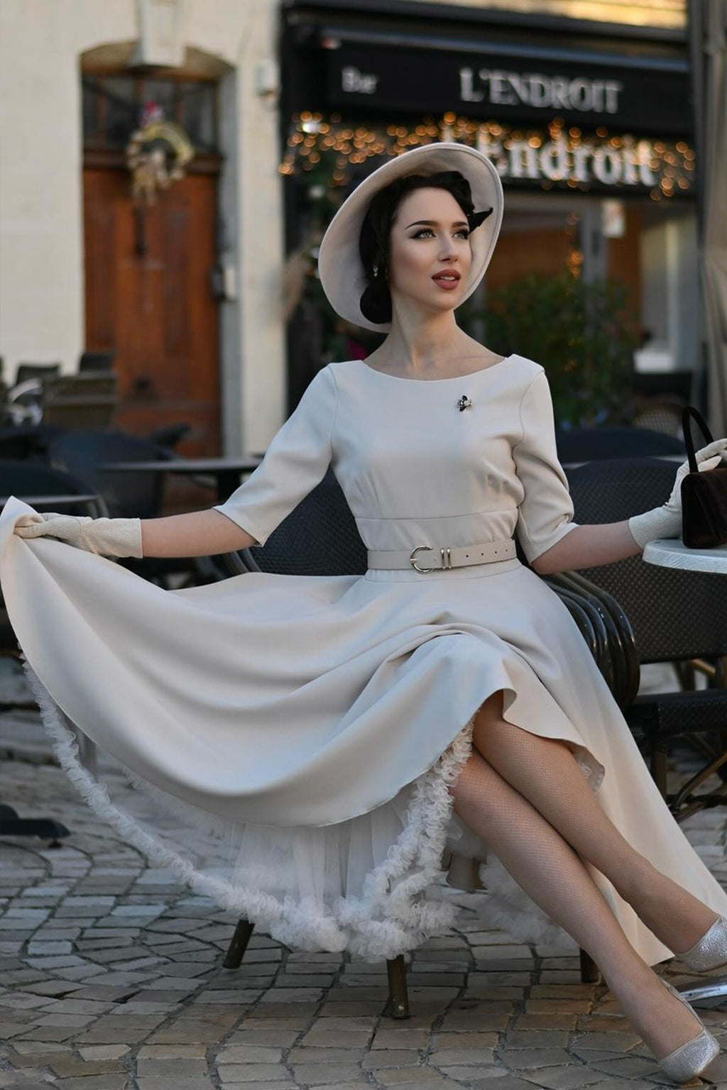 Hepburn Swing Dress