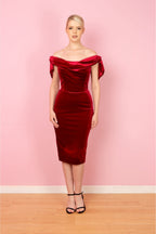 Tilly Velvet Pencil Dress